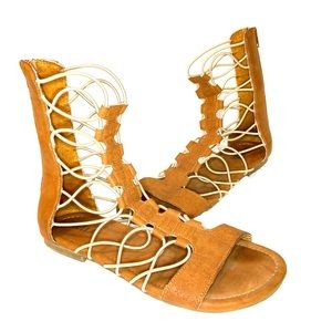 Hippy gladiator sandals